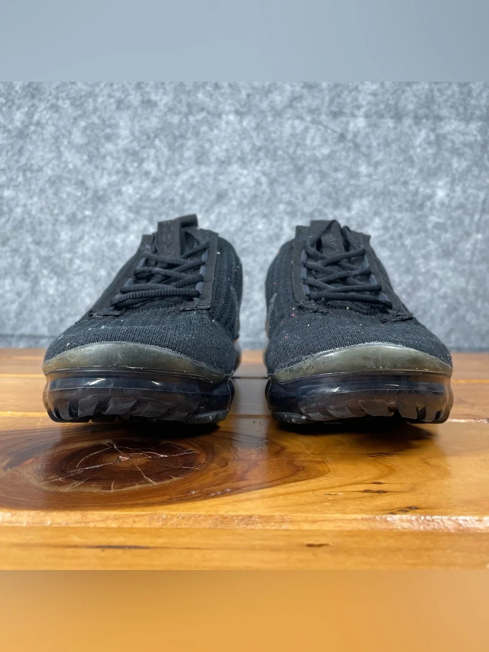 Nike Air VaporMax 2021 Flyknit Mens 7.5 / Womens 9 Black Sneakers DH4084-001